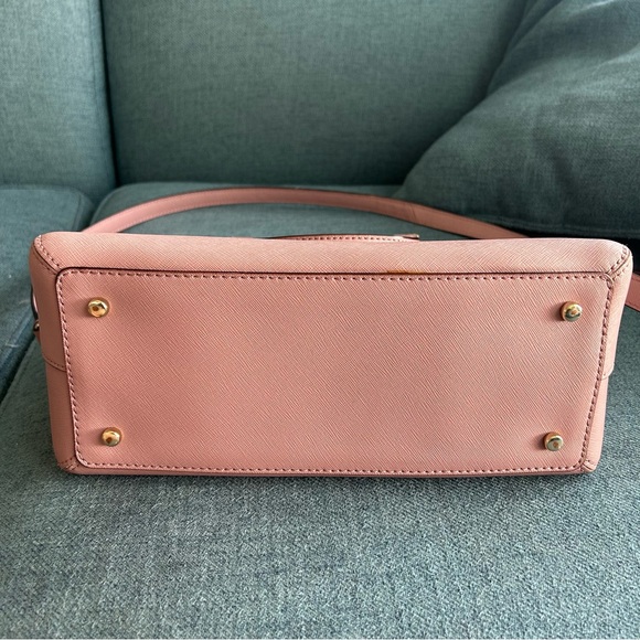 Kate Spade Cameron Street Lottie Safiano Leather Crossbody Bag Medium in Pink - Picture 3 of 15